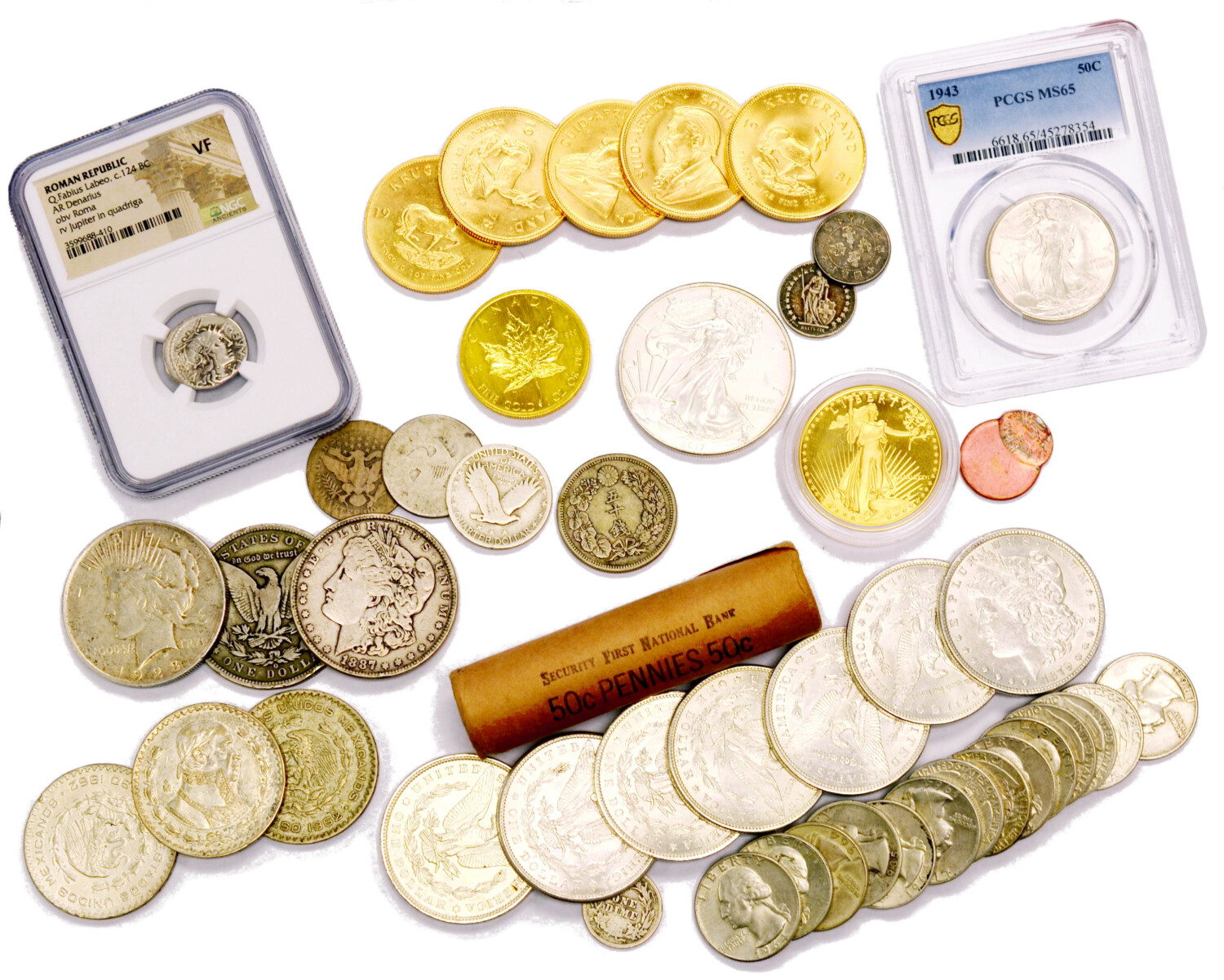 We buy collectible coins - gold coins, silver coins, raw coins, certified coins - Palos Verdes Coin Exchange
