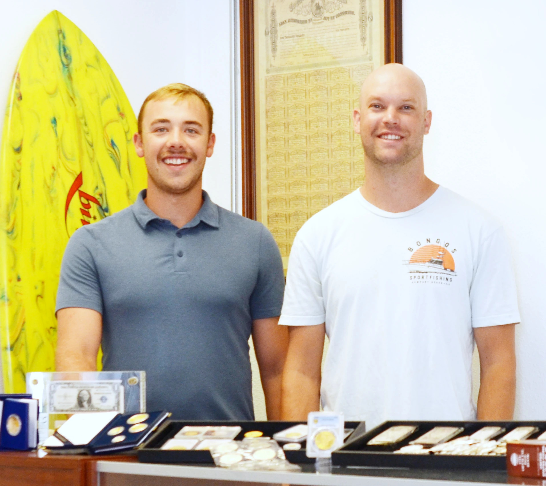 Palos Verdes Coin Exchange - Ron & Vince - owners of PV Coin Exchange